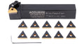 Accusize Indexable Tool Holder, 1" x 6", RH, 2312-5012INS