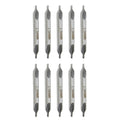 Center Bits Drill 1.5mm Tip Diameter HSS Center Spotting Drill Bit Countersink Tools for Lathe Metalworking -10pcs