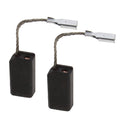 Micro Traders Pair of E64 Motor Carbon Brushes 15x8x5mm Compatible with Bosch GWS 750 Series Angle Grinder Replacement Accessories