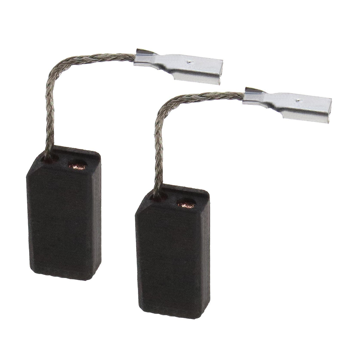 Micro Traders Pair of E64 Motor Carbon Brushes 15x8x5mm Compatible with Bosch GWS 750 Series Angle Grinder Replacement Accessories