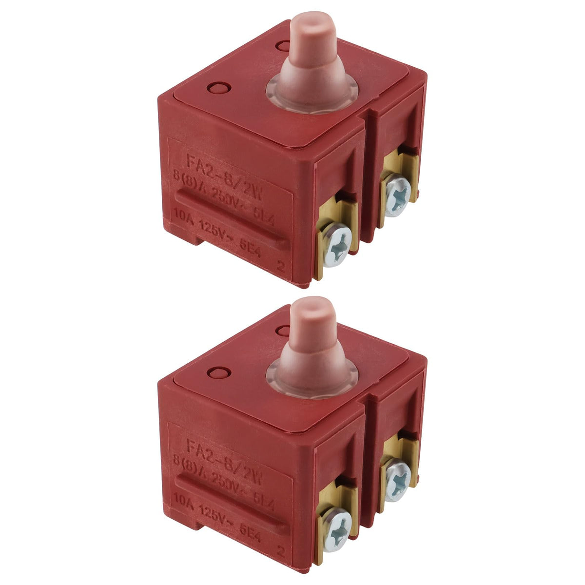 ECSiNG 2Pcs Angle Grinder Switch 650579-7 Compatible with Makita DGA452 9564PCV