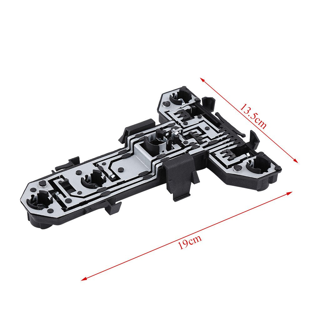 Tail Light Bulb Holder, Rear Tail Light Circuit Board Tray for MK4 1998 2004 Replacement Lamp Holder Panel Durable Plastic Metal Construction Stable Contact 1J5 945 257 Rear Lamp Socket Plate