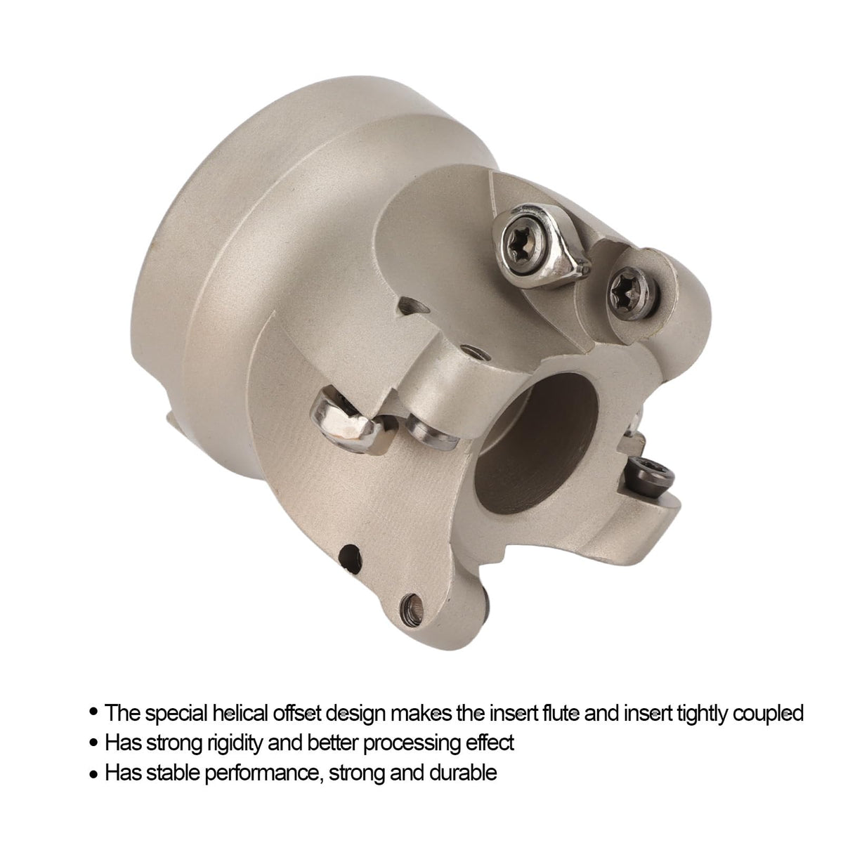 Face Milling Cutter, Indexable RPMT1204 4 Flute 40Cr