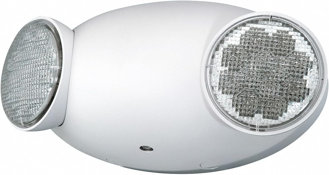 Hubbell-Dual-Lite CU2 Emergency Light, LED Dual Adjustable Head