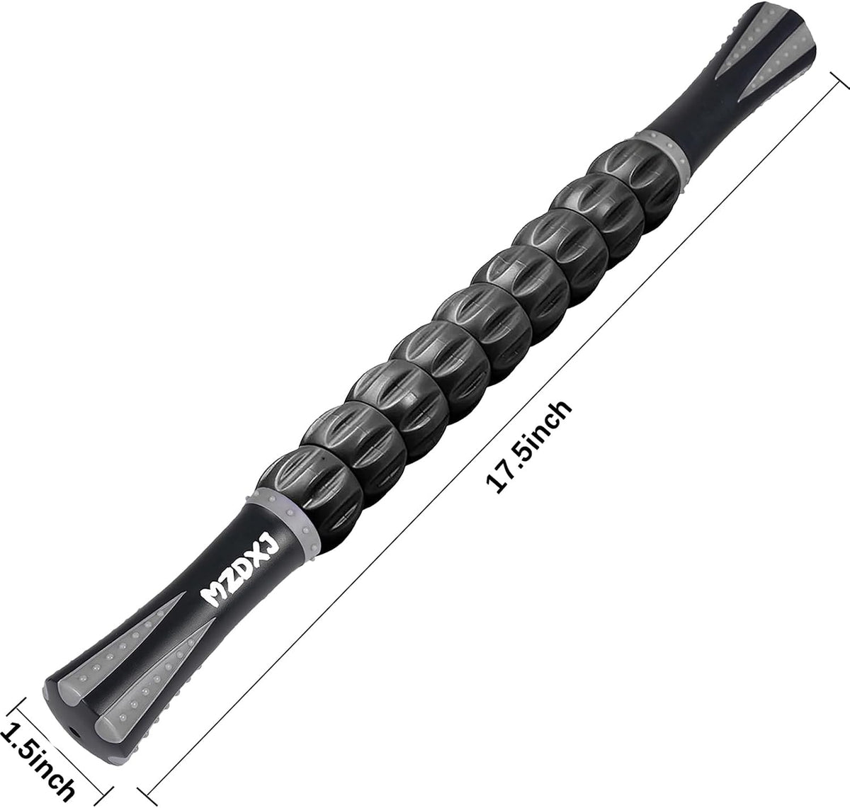 Muscle Roller Massage Roller Stick- Deep Tissue Fascia Blaster for Myofascial Pain Relief, Lymphatic Drainage & Body