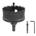 Rannb 2-51/64"/71mm Carbide Hole Saw Hole Cutter for Steel Plate, Aluminum & Metal