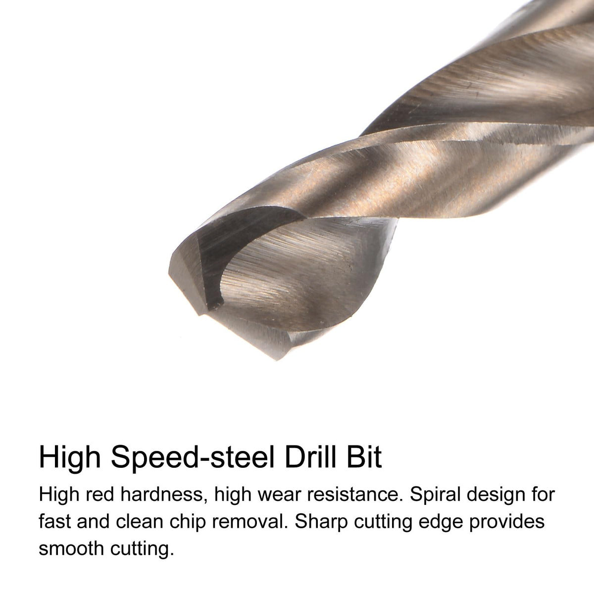 HARFINGTON Tap & Bit Sets, 3/8-18 UNF 2B Straight Flute Machine Thread Milling Tap, 8.1mm M35 Cobalt High Speed Steel (HSS-CO) Twist Drill Bit