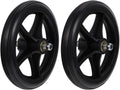 Garneck 2 Pack 6.69 Inch Wheelchair Front Wheels Replacement Caster Wheels