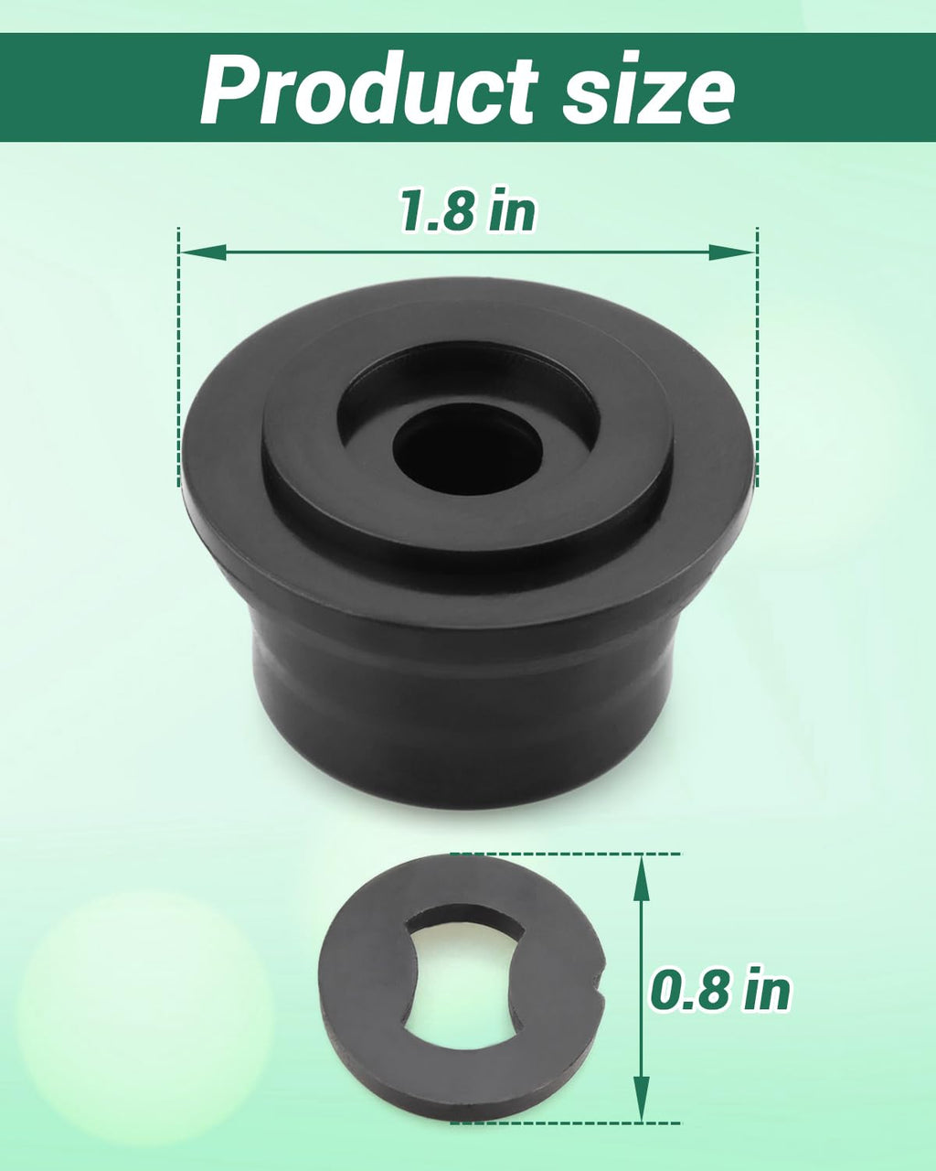 Piston Bumper and Bumper Sheet Set Fit for Hitachi NV45AB2 NV45AB NV50AP2 NV45AE NV45AA NV50AP Roofing Nailer Part Replace 878-179 877-993 Coil Nailers Part 2Set