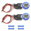 Vkinman 2Pcs 68046629AA Tail Light Side Marker Lamp Bulb Socket and Pigtail Harness Kit, Replacement for Dodge Durango Ram 1500 2500 3500, Replaces 68226723AA, 68014981AA