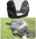 TOMSE Mobility Scooter Control Panel Cover for Golden Technologies Companion II 2012-2020 Dashboard Shield Accessory Transparent Tiller Guard for Daily Outdoor Use,Black