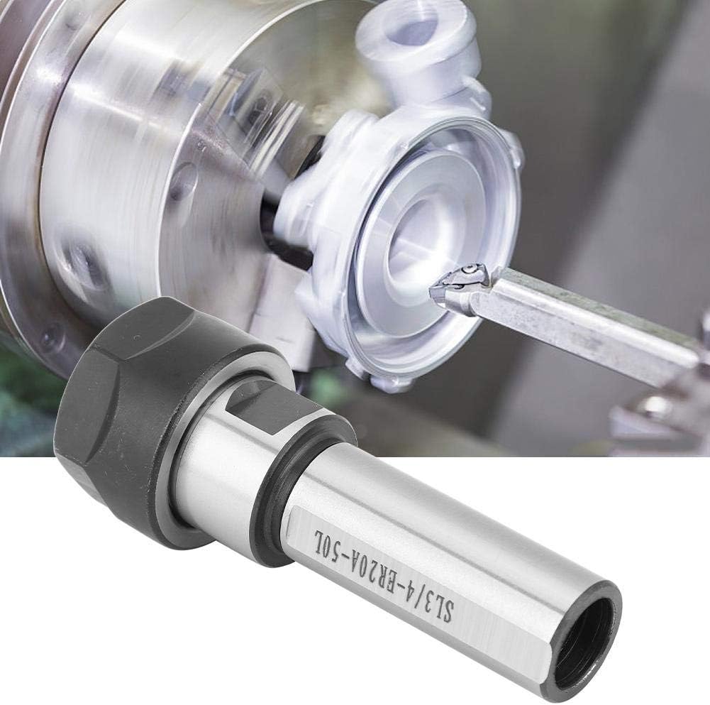 Acogedor ER20A Collet Extension Rod, C3/4 50L Straight Shank for CNC Lathe