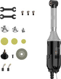 Multi-Purpose Electric Die Grinder Kit - 6 Variable Speed Polisher & Sander, Compact 1" Rotary Angle Grinder for