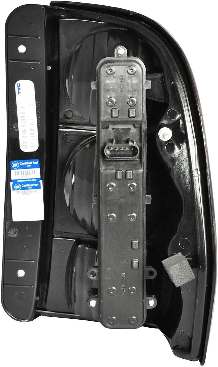 Dependable Direct Driver Side (LH) Tail Light Lamp for 2002-2009 Chevrolet Trailblazer GM2800150 - Includes Bulbs
