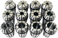 findmall 12 PCS 1/8"-1/2" ER-20 Collets Set