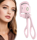 Heated Eyelash Curler - 2-Level Temperature Adjustment, Eyelash Curler with 24Hour Long-Lasting Curling Ability