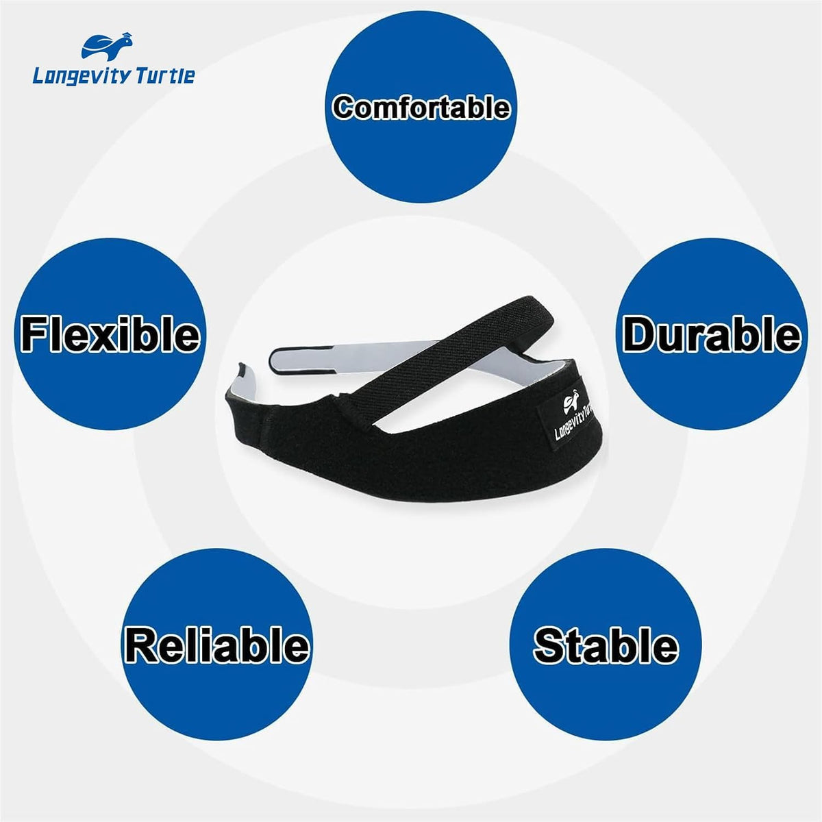 2 Packs CPAP Headgear Replacement Compatible with Dreamwear Nasal Mask Strap, Durable & Soft CPAP Headgear Straps