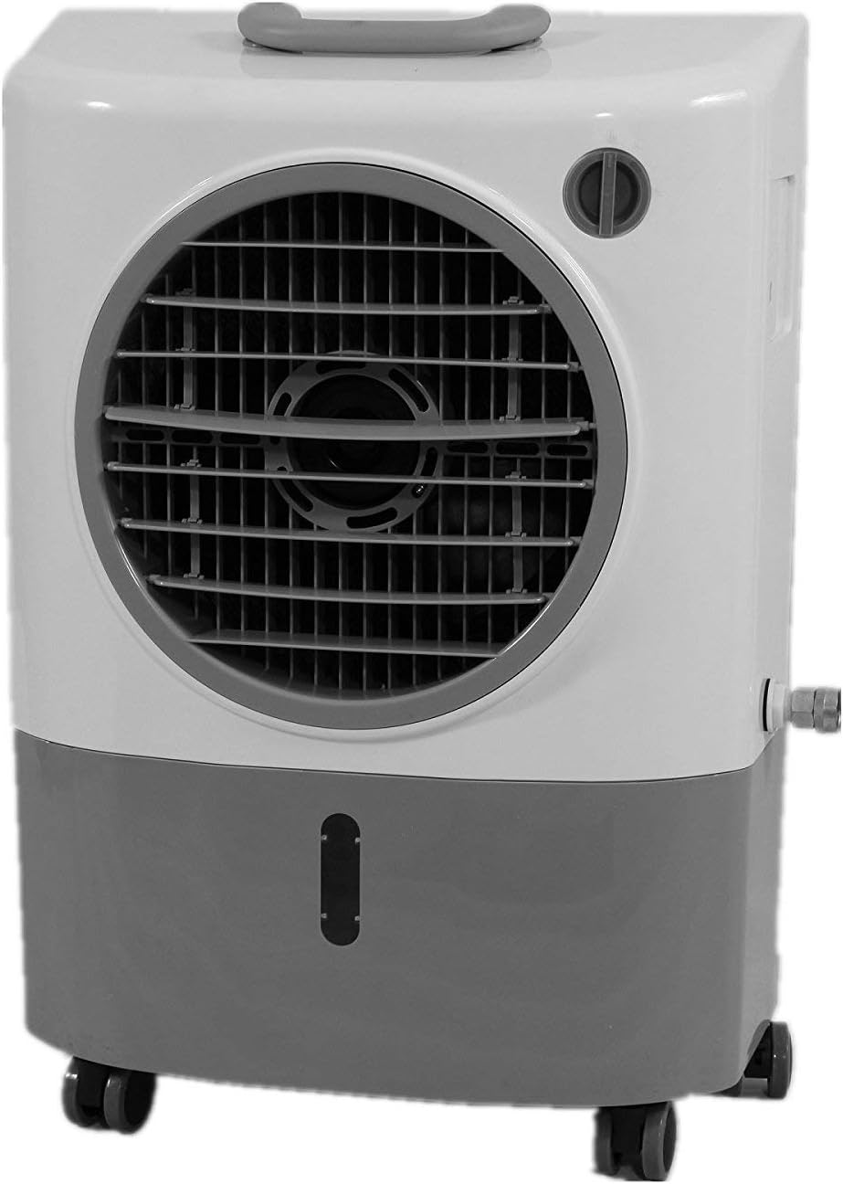 Portable Swamp Coolers - 1300 CFM MC18M Evaporative Air Cooler with 2-Speed Fan, 53.4 dB - 500 sq. ft. Coverage