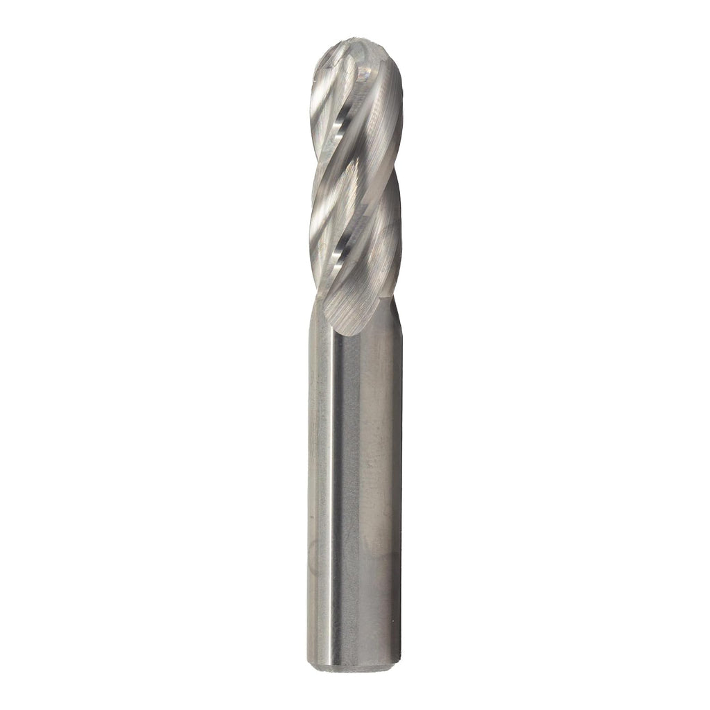Drill America 9/64" Carbide 4 Flute Single End End Mill, MMO Series