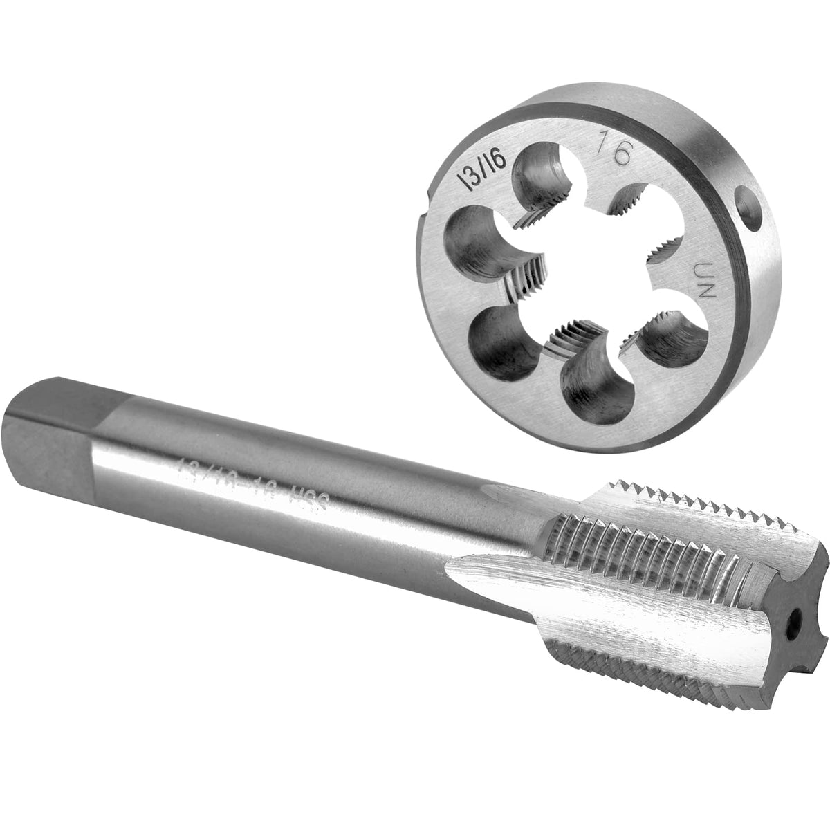 Burkit 13/16"-16 UN Tap and Die Set Right Hand