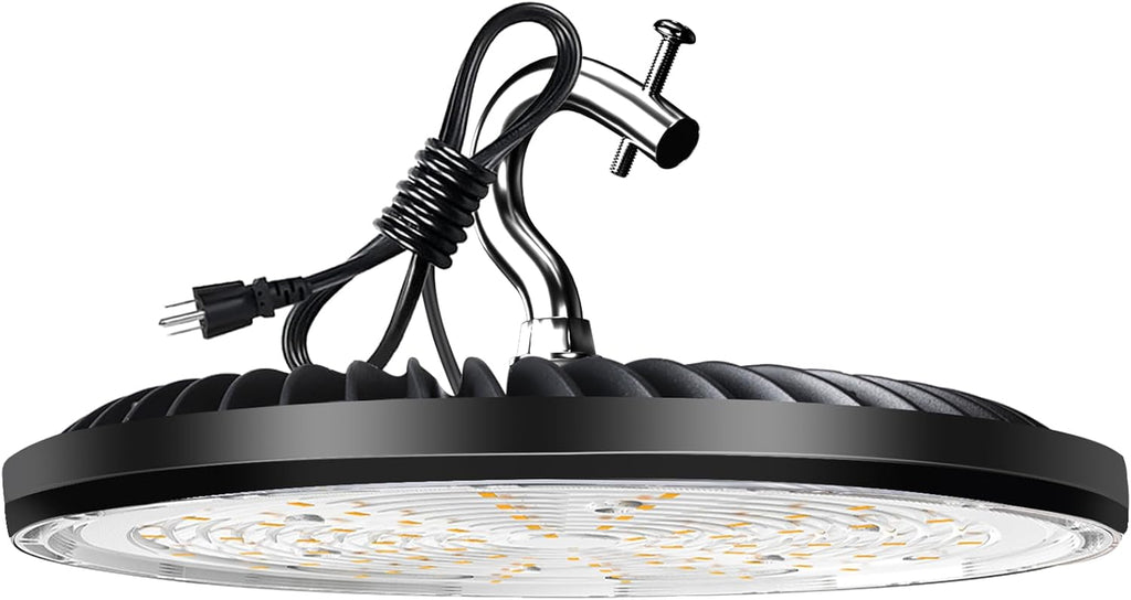Lightdot UFO LED High Bay Lights, Plug & Play, 100W, 15000LM, 5000K
