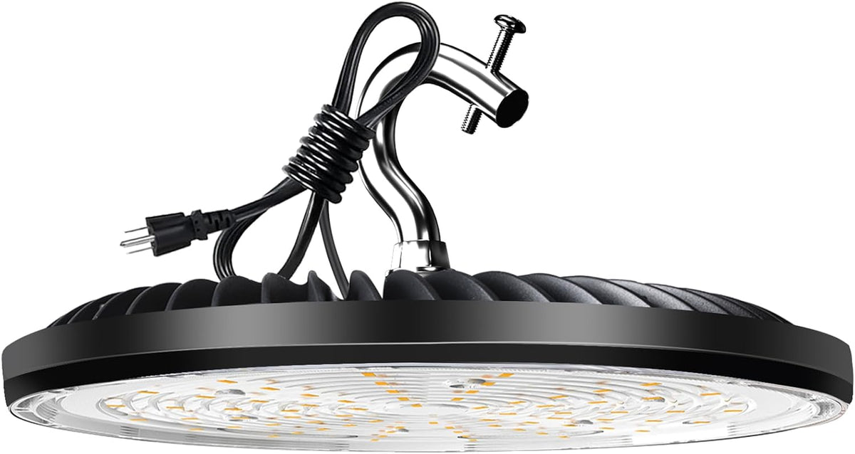 Lightdot UFO LED High Bay Lights, Plug & Play, 100W, 15000LM, 5000K