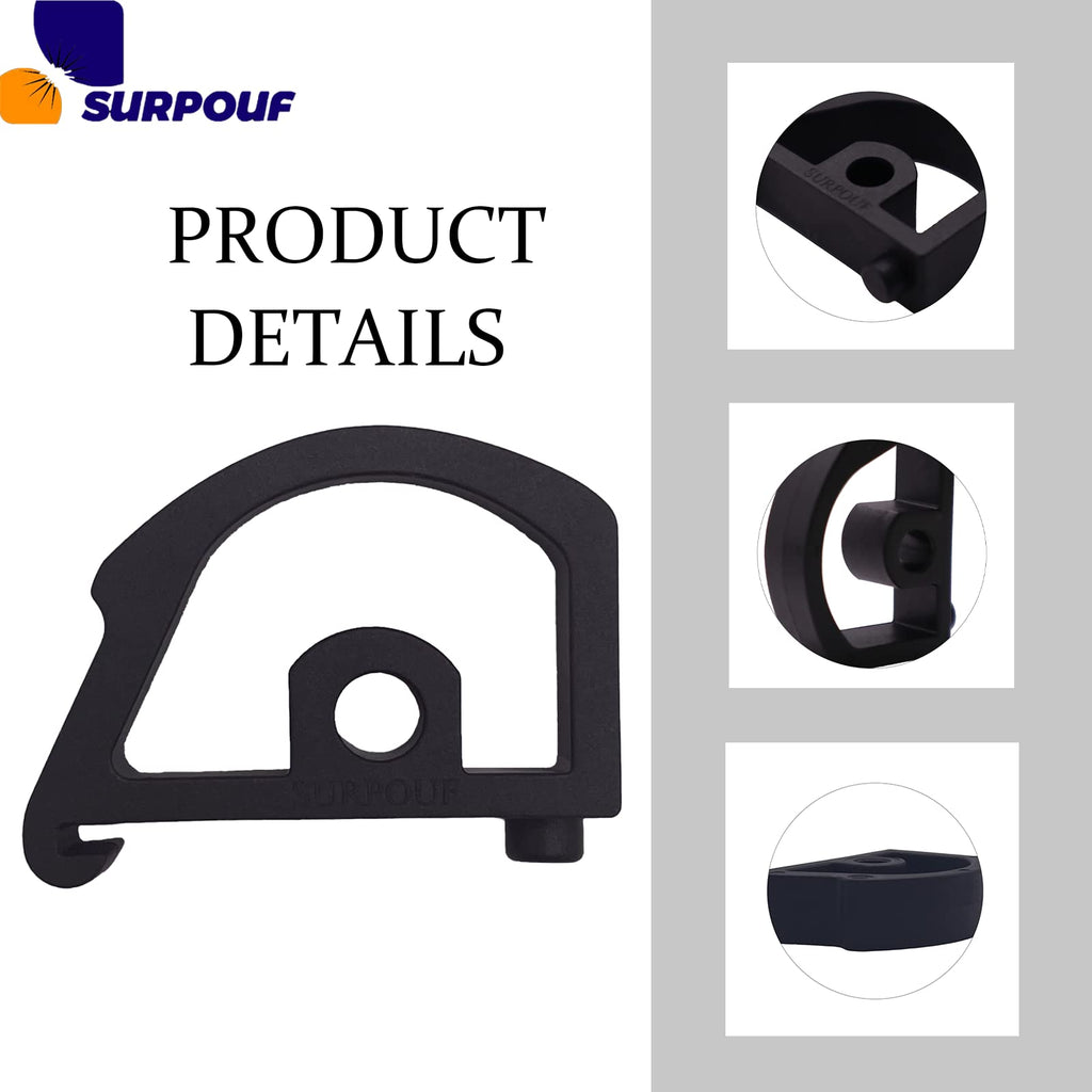 4pk 242416-00 leg catch Compatible with Black and Decker Replacement Leg Catches