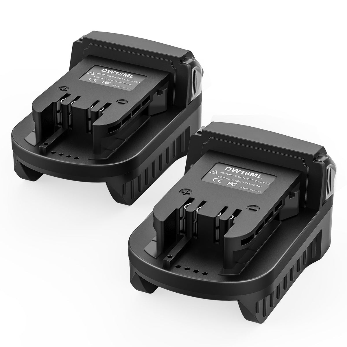 20V Battery Adapter for DeWalt Batteries to Milwaukee 18V Tools 2PK