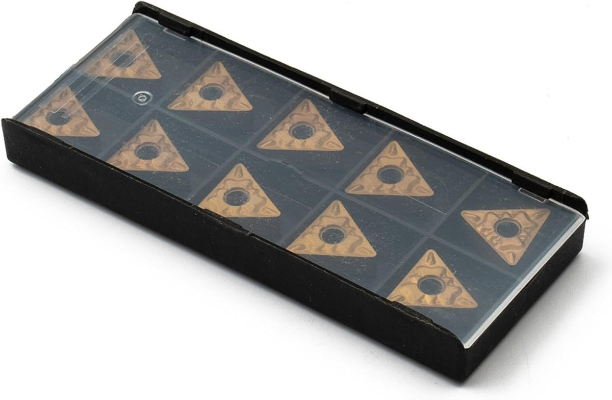 TNMG160408-HQ LF9011 TNMG332 CNC Carbide Turning Inserts For Steel, 10Pcs Indexable Lathe for blades With High Grip Strength And Long Service Life