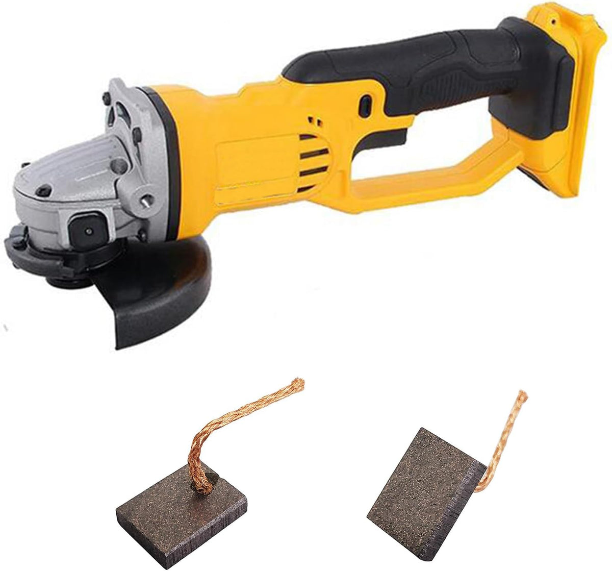 2 Pairs (4Pcs) Electric Power Tool Carbon Brushes Replacement Compatible with Drewalt DCG412 DCS373 DCS380 DCS387 DCS365 DCS391 Electric Tool