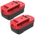 2-Pack [Upgraded to 4500mAh] Replacement for Black and Decker 18V Battery