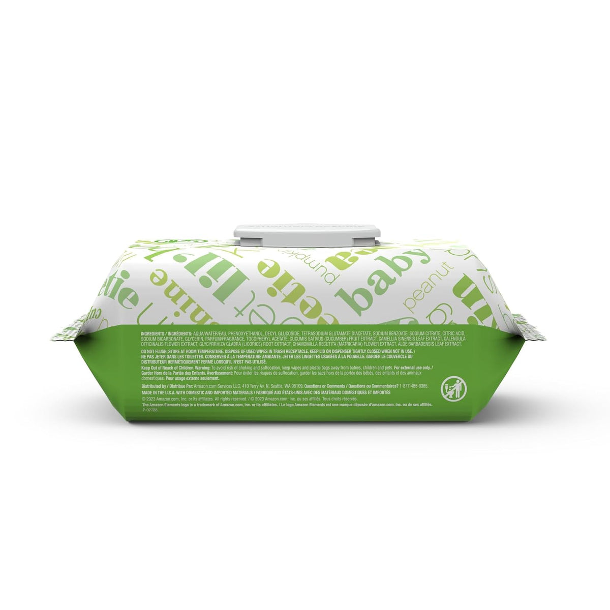 Baby Wipes, Fresh Scent, Flip-Top Packs, Alcohol-Free, With Cucumber and Aloe, 810 Count, 9 Packs of 90