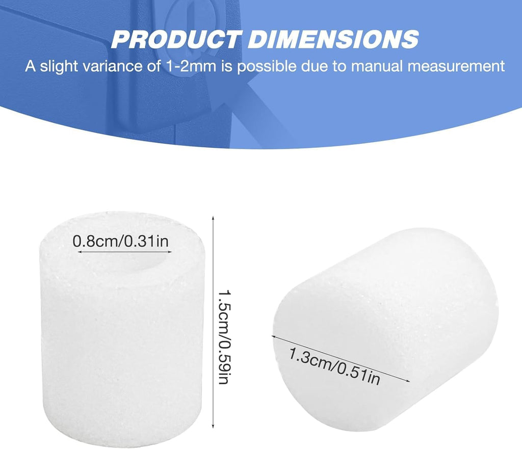 10 Pcs Nebulizer Filter for PARI Vios, Ultra II, Trek, and Trek S, CPAP Disposable Replacement Filter, Nebulizer Compressor Air Filter