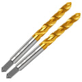 2Pcs 10-32 UNF Spiral Flute Thread Tap,Thread Milling Tap for Metal