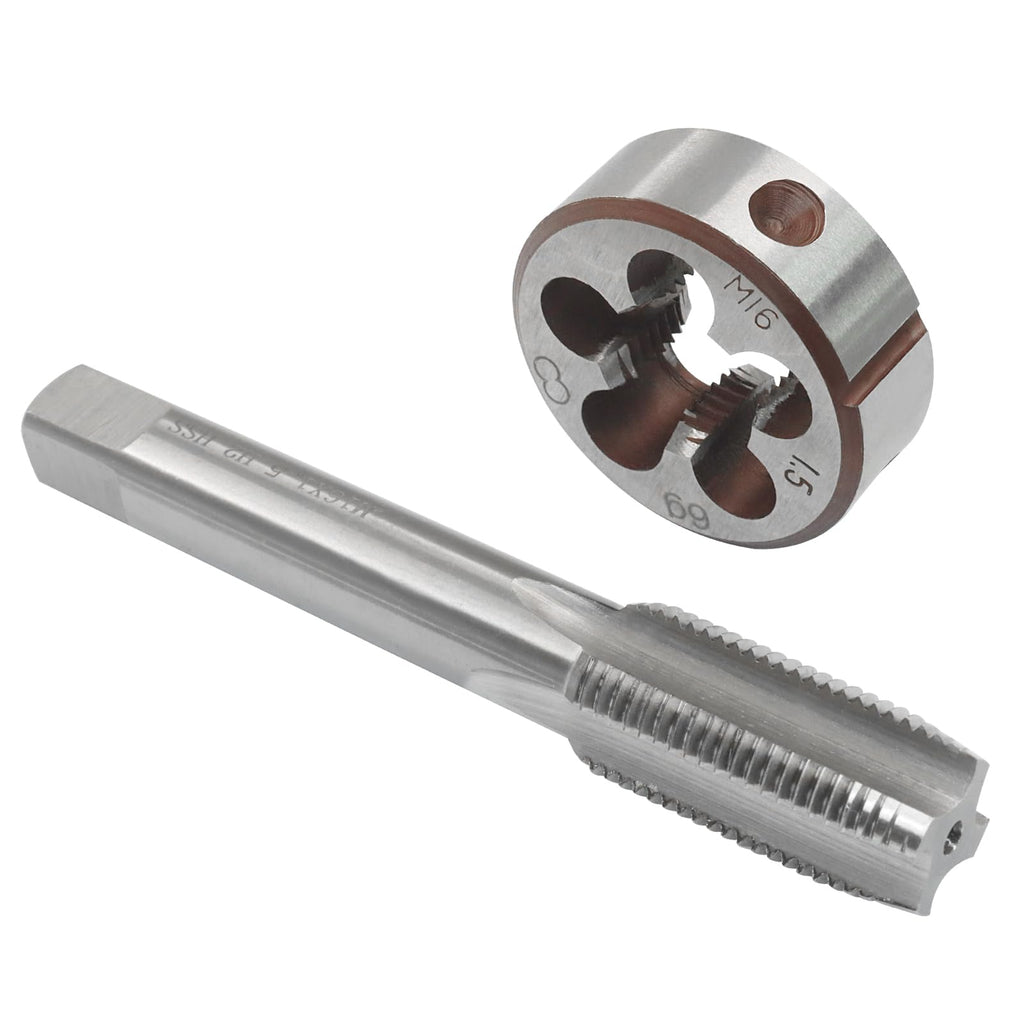 Murtenze M16 x 1.5mm Metric Tap and Die Set, 2 Pack