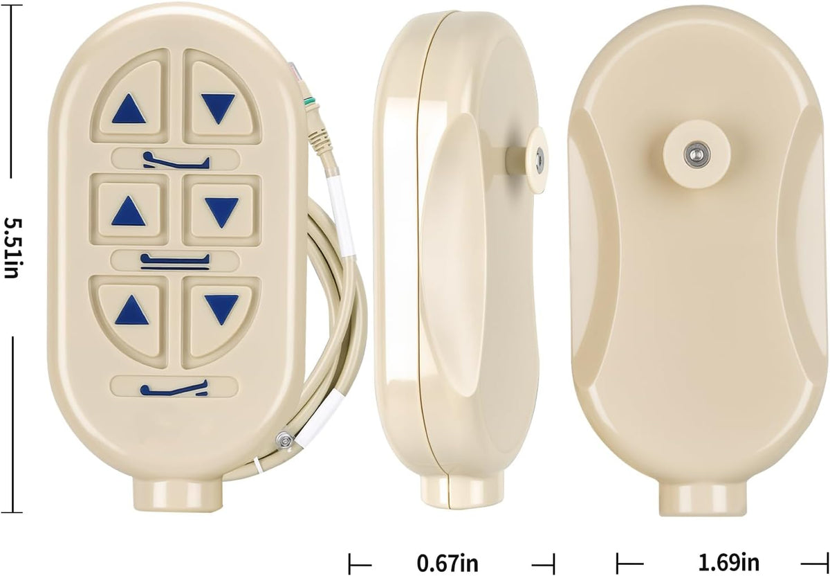 Hospital Bed Remote 1115290 for Invacare Full Electric Bed 5410IVC 5490IVC