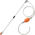 Compact Aquarium Siphon Vacuum and Water Changer Kit with Cleaning Brush. Perfect for Simultaneous Water Changing and