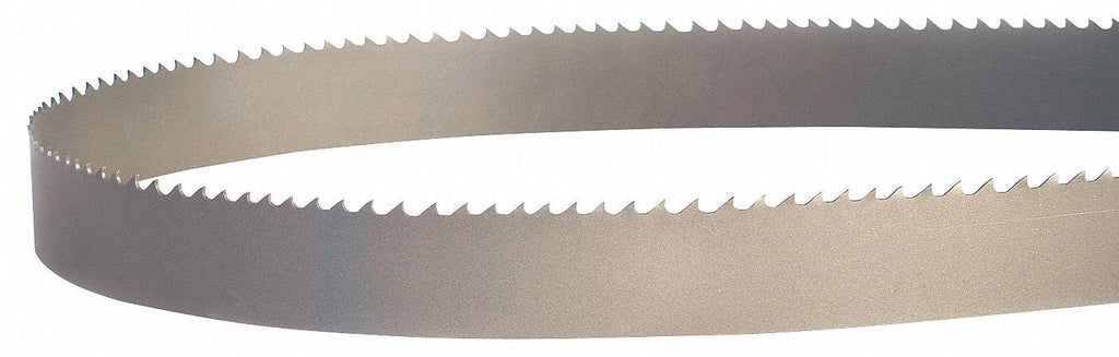 Lenox Classic Pro Vari-Raker Band Saw Blade, Bimetal, Regular Tooth, Raker Set, Positive Rake, 180" Length, 1-1/4" Width, 0.042" Thick, 5-8 TPI
