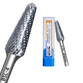 MAODWIN SL-4 Carbide Burr 1/4" Shank Double Cut Precision Rotary Bit