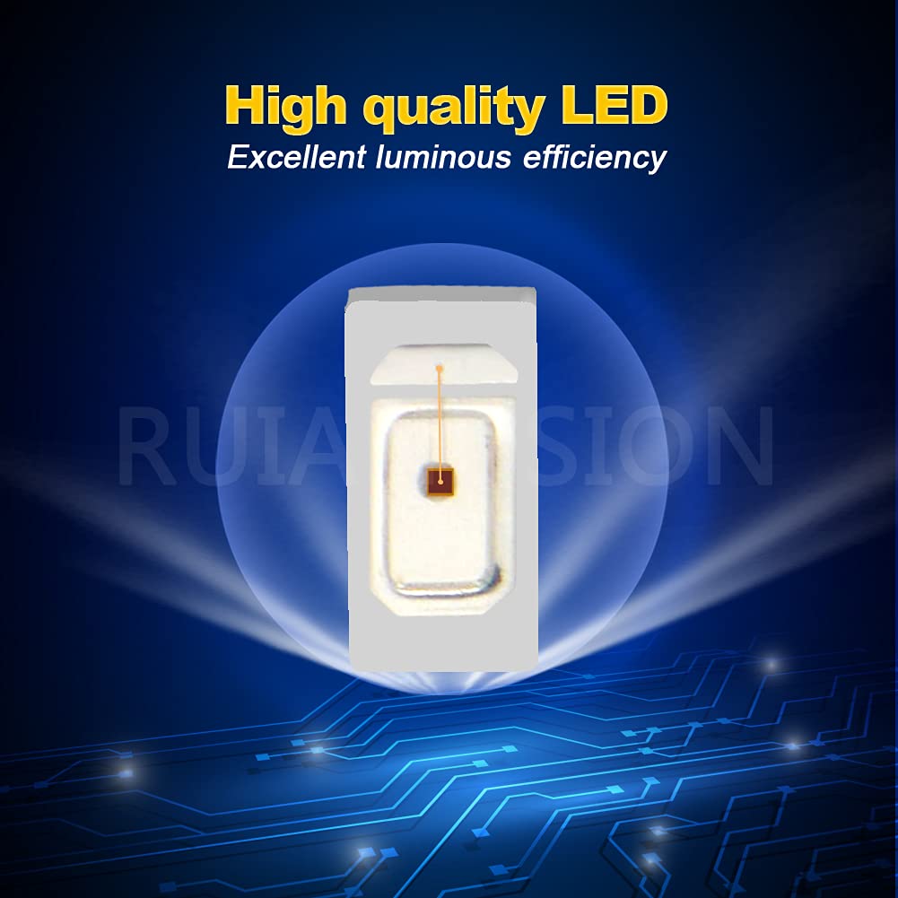 Ruiandsion 2pcs 1156 LED Bulbs red 6V BA15S 5630 17SMD LED Bulbs Replacement for Backup Reverse Signal Tail Lights