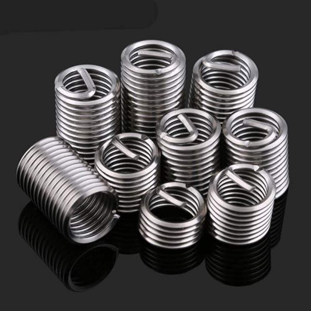 5Pcs M12x1.75x2D Helicoil Thread Repair Insert Coil A2 304 Stainless Steel (5Pcs, M12*1.75 * 2D)