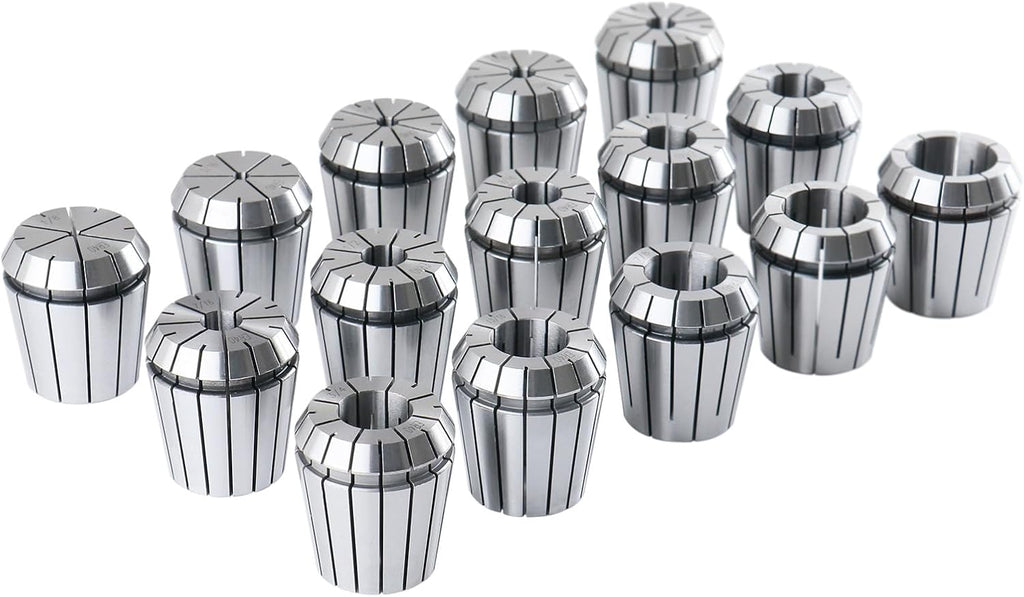 Accusize MT3 Shank ER40 Chuck with 15-Piece Collet Kit, 0223-0308