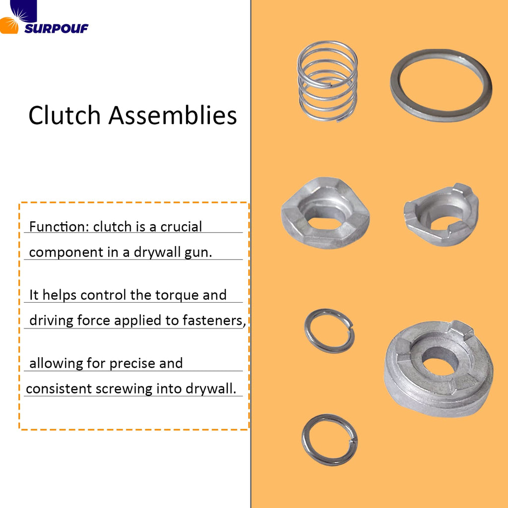 429634-00 Clutch Assembly Replacement for Drywall Clutch DW251 DW251-B2 DW251-B3 DW255 DW255-B2 DW274 DW274-220 DW274W DW275QD DW276 212100 212500 2127-SBD00