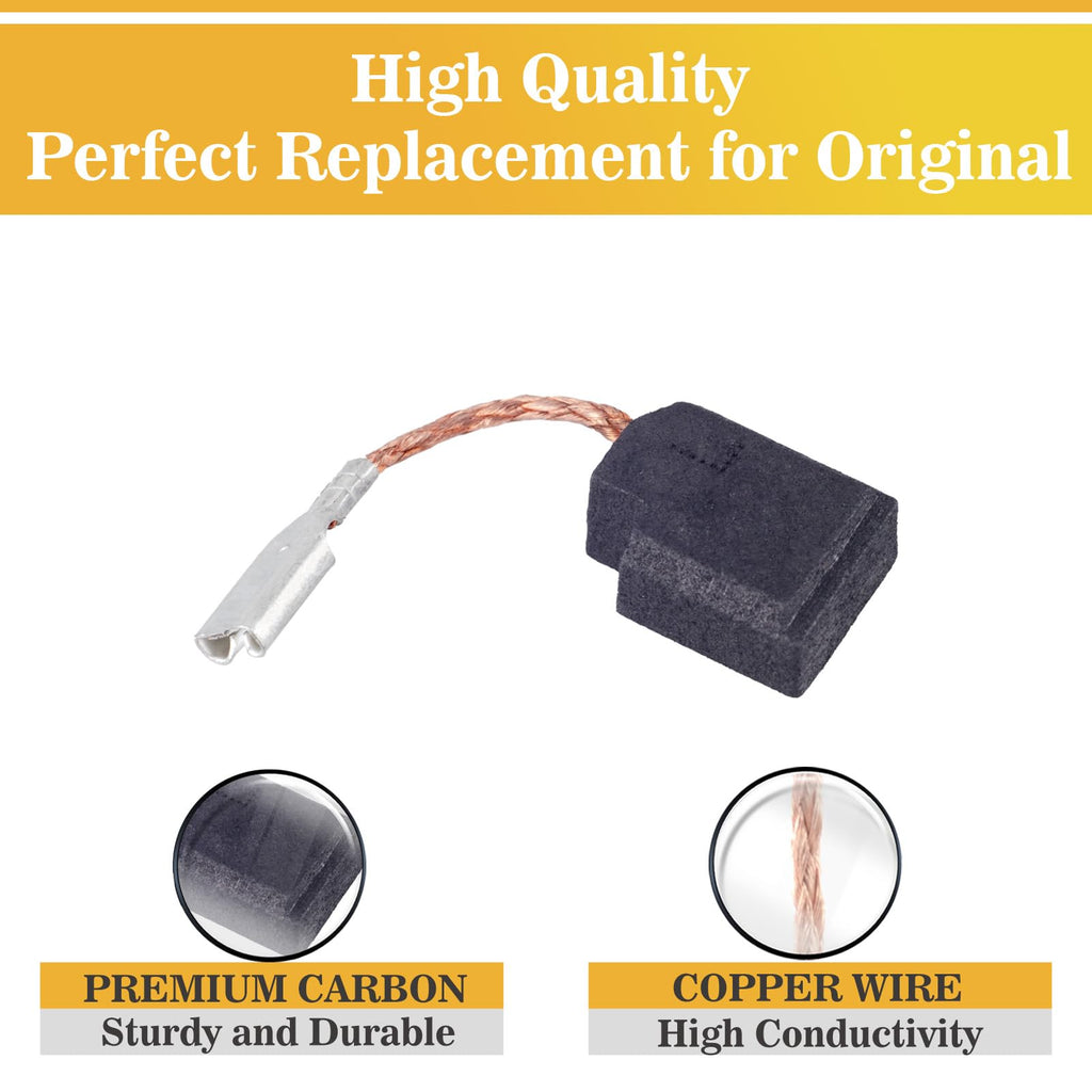 10Pack Electric Motor Carbon Brushes D28402 Replacement for Angle Grinder