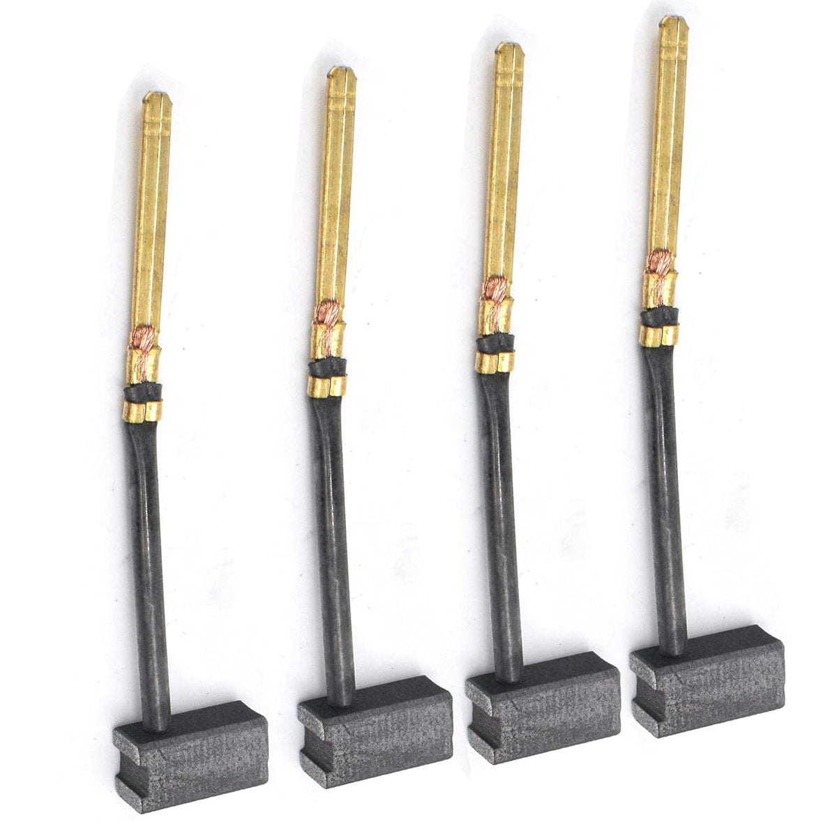 NOQUKA 445861-03 445861-25 Carbon Brush,Replace For DeWalt DW402 DW421 - Replacement Kit for Power Tools (4 PCS 1 PACK)