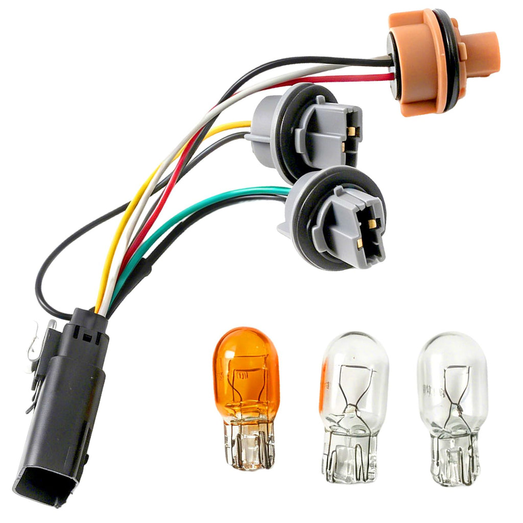 Qrstvyun Tail Light Wiring Harness Compatible with Ram 1500 2019-2024