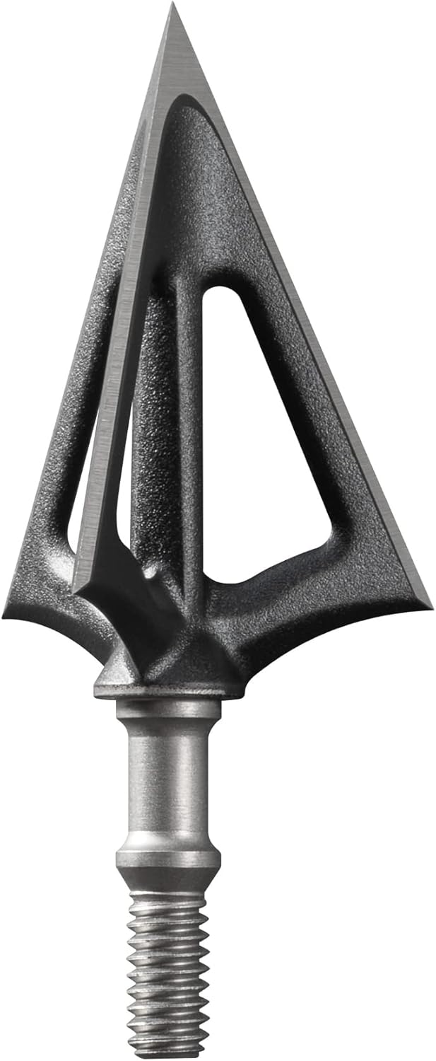 EVO-X Montec Fixed Blade Broadhead - Pack of 3 - 100-Grain, Three-Blade Design