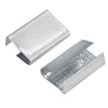 Open Serrated Strapping Seals for 1/2" Polyester Poly Polypropylene Strap Pallet Banding Clips(1000)