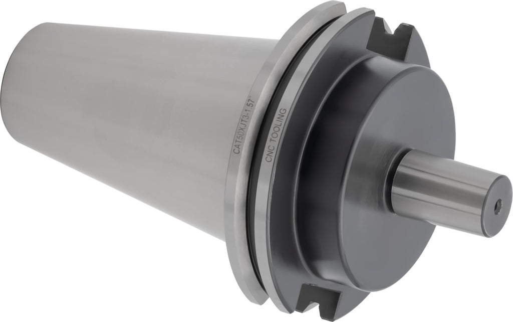 CME CAT 50 Taper to Jacobs Taper 3 Drill Chuck Arbor, 1-9/16" Projection