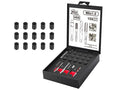 BILITOOLS M6x1.0 Thread Repair Kit, 15‑Piece 1020 Carbon Steel Inserts